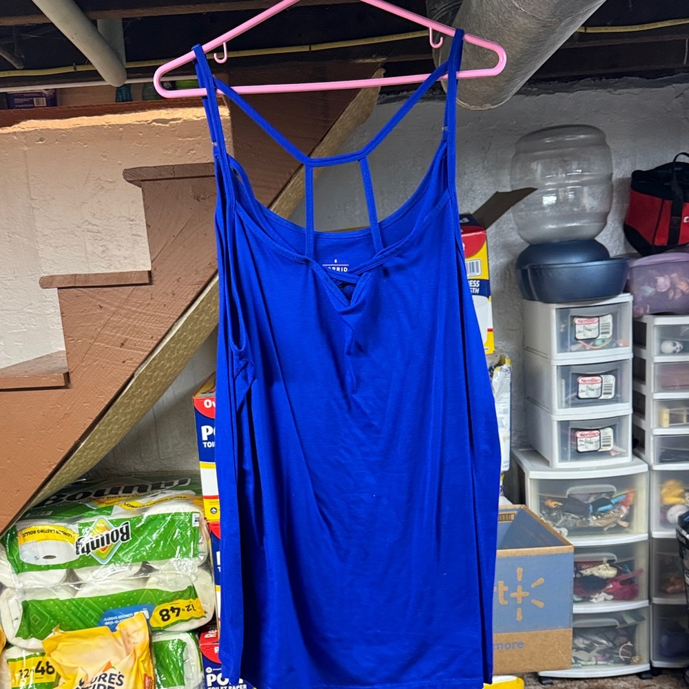 Royal Blue Strappy Top